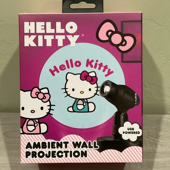 Hello Kitty Ambient Wall Projection. Delightful ambiance. USB Powered. NEW! - Picture 2 of 10